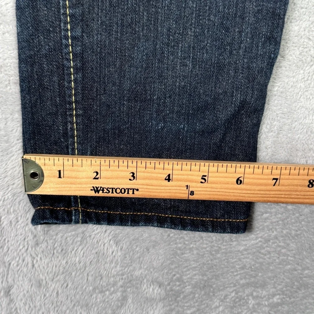 Syoaiya Jeans Mens 29 (28x29) Blue Selvedge Slim Straight Dark Wash Made Japan